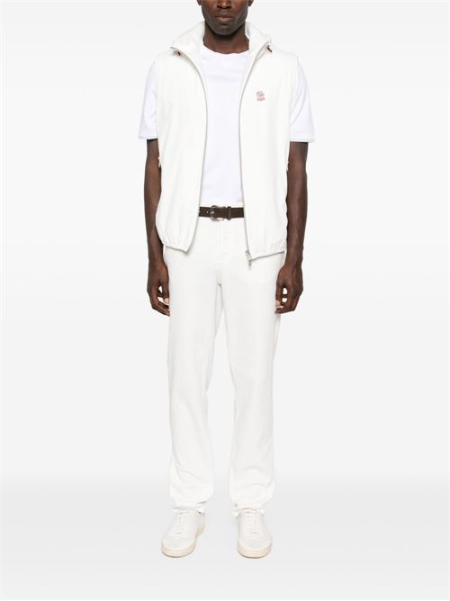 Cotton T-shirt with logo BRUNELLO CUCINELLI | M0B137451GCW787